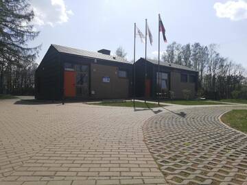 Фото номера Стандартный четырехместный номер Кемпинги Biržai camping г. Биржай 5