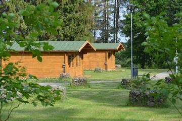 Фото номера Бунгало у воды Кемпинги Biržai camping г. Биржай 4
